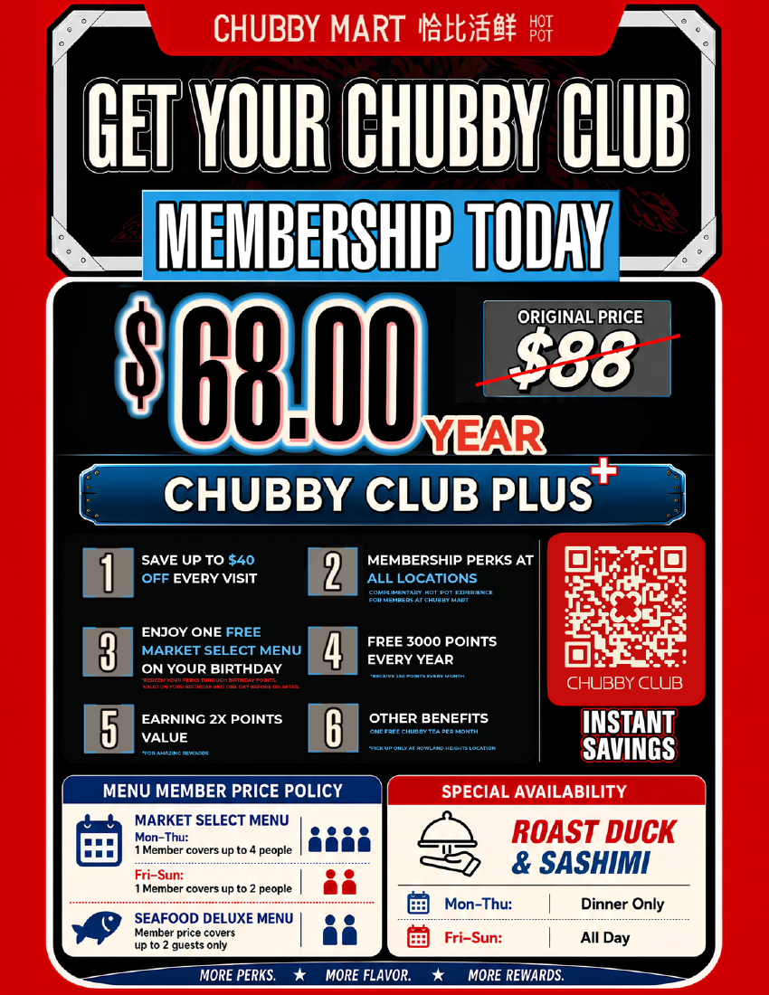Chubby Mart | Membership